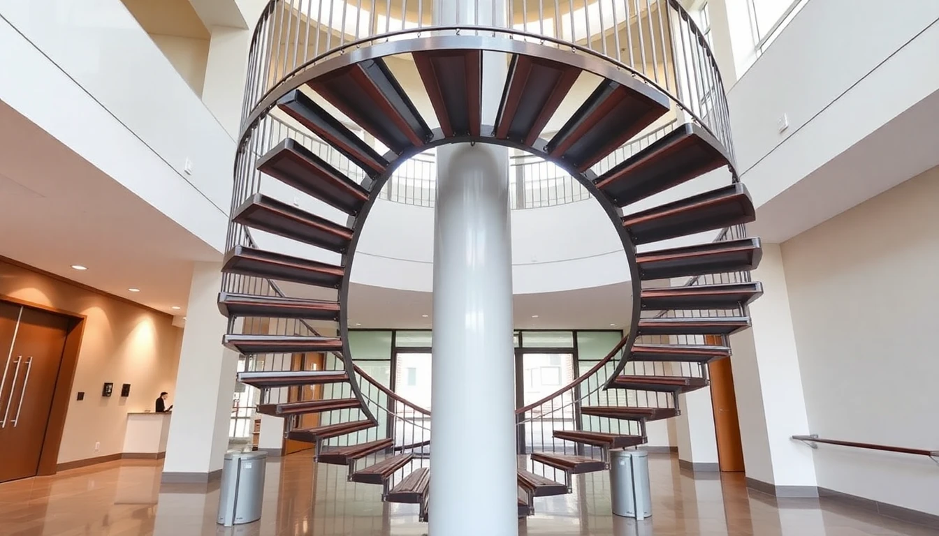 Best Outdoor Spiral Staircase – Commercial