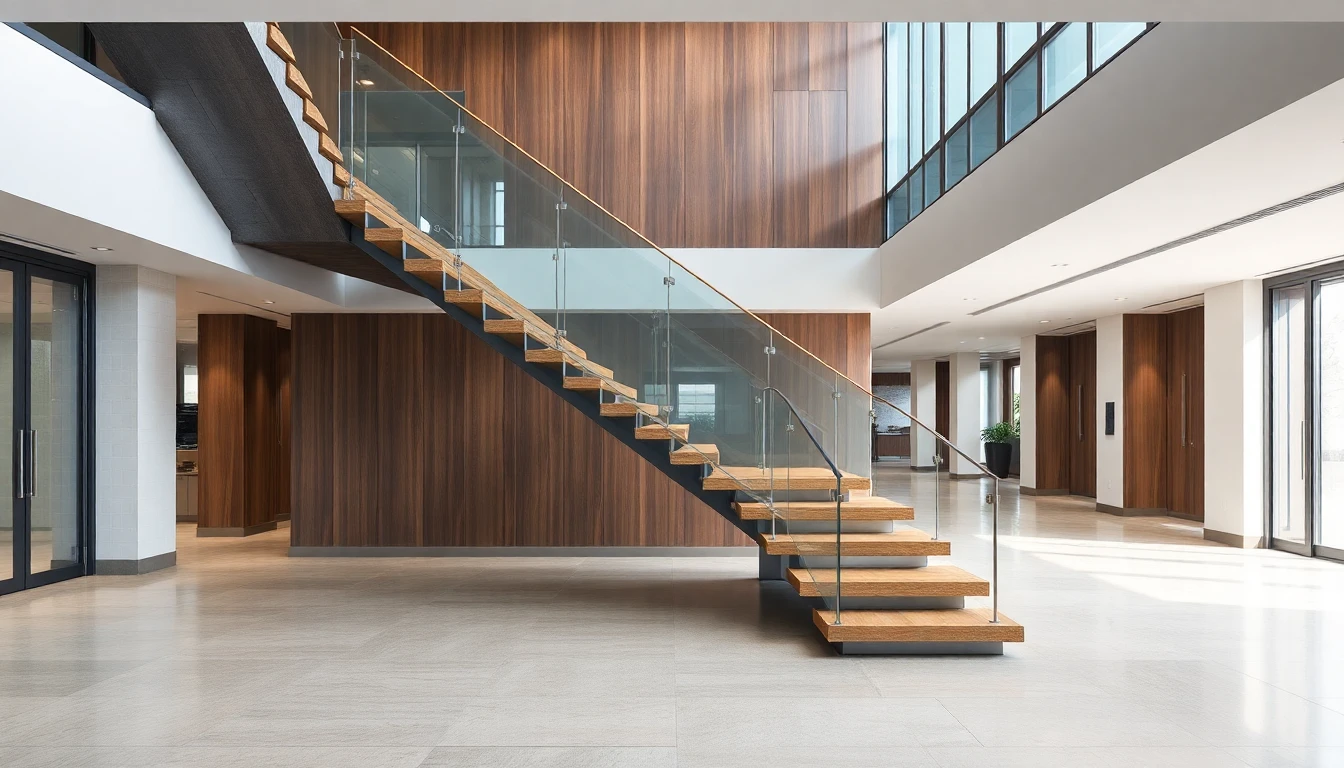 Cantilever Floating Stairs – Commercial