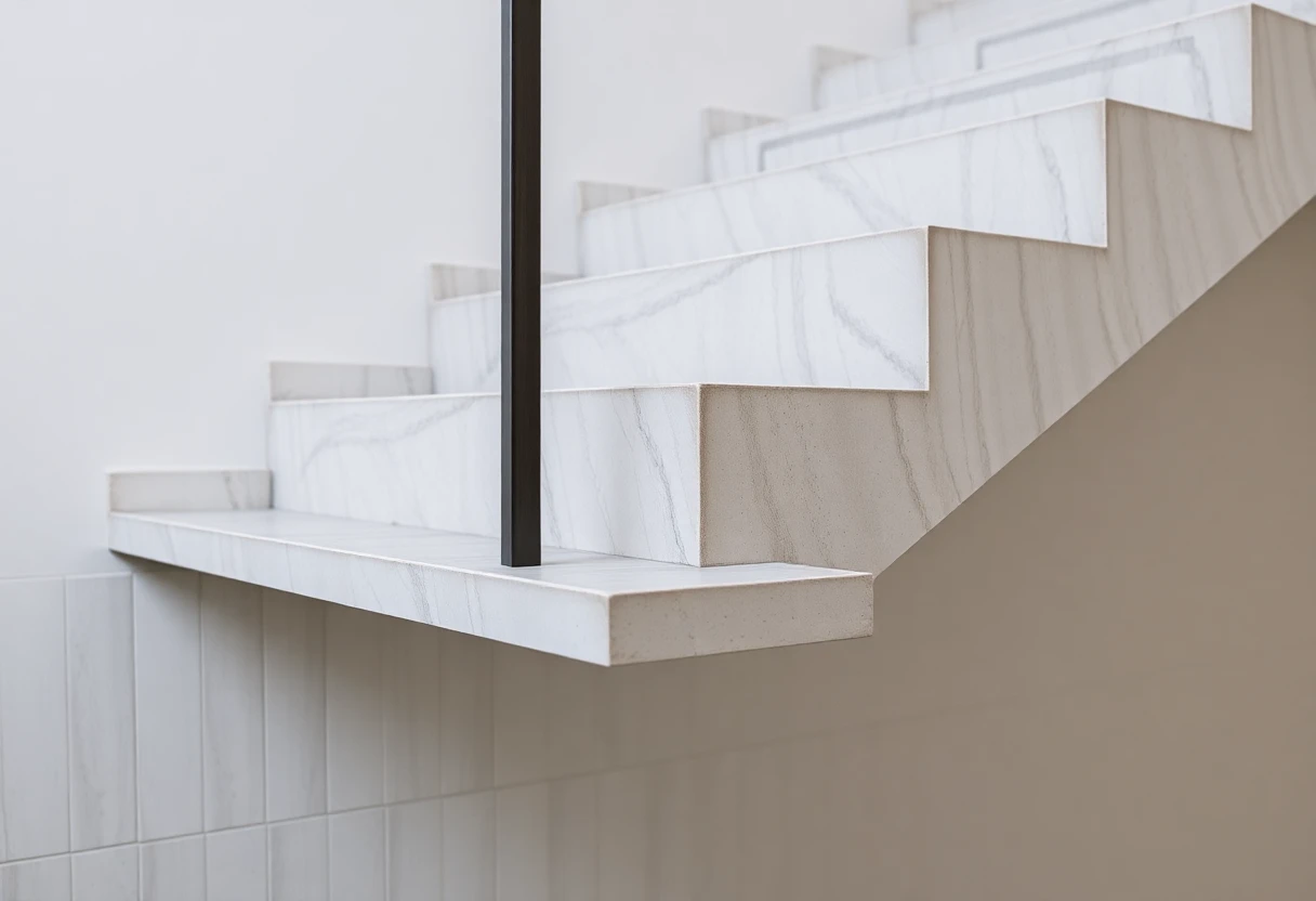 Concrete Floating Stairs Cost – Detail