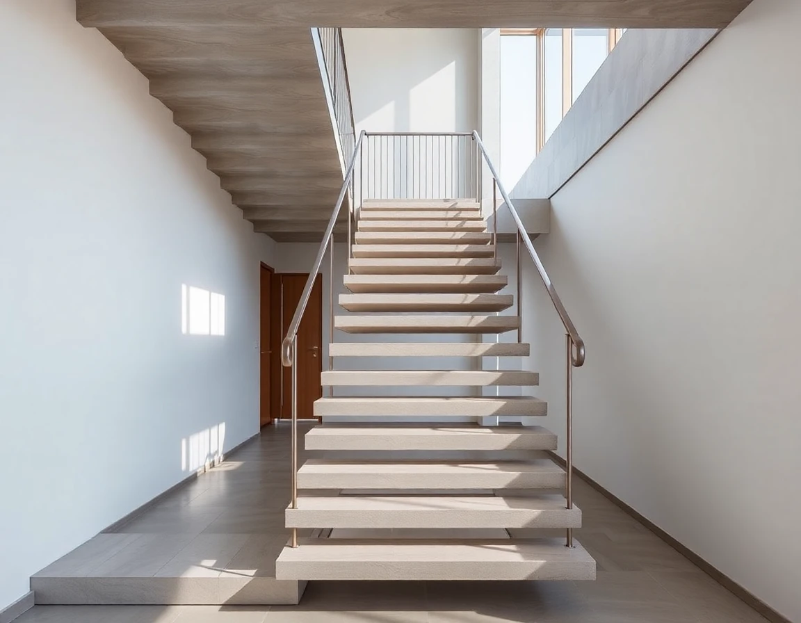 Concrete Floating Stairs – Variant