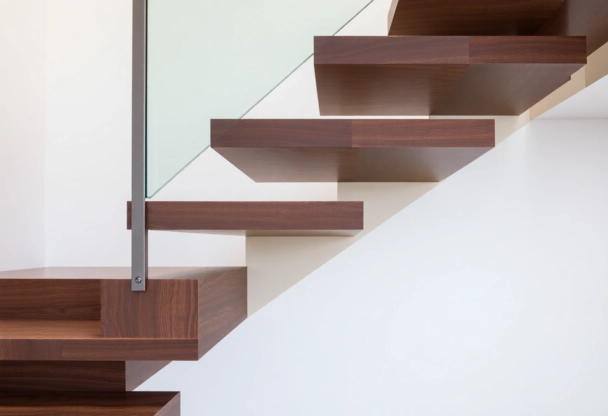 Contemporary Floating Stairs – Detail