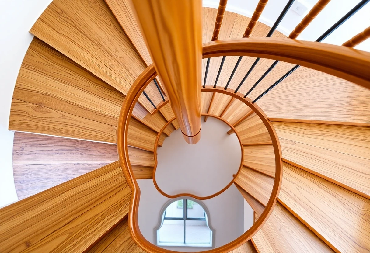 Cost OF Custom Wood Spiral Staircase – Detail