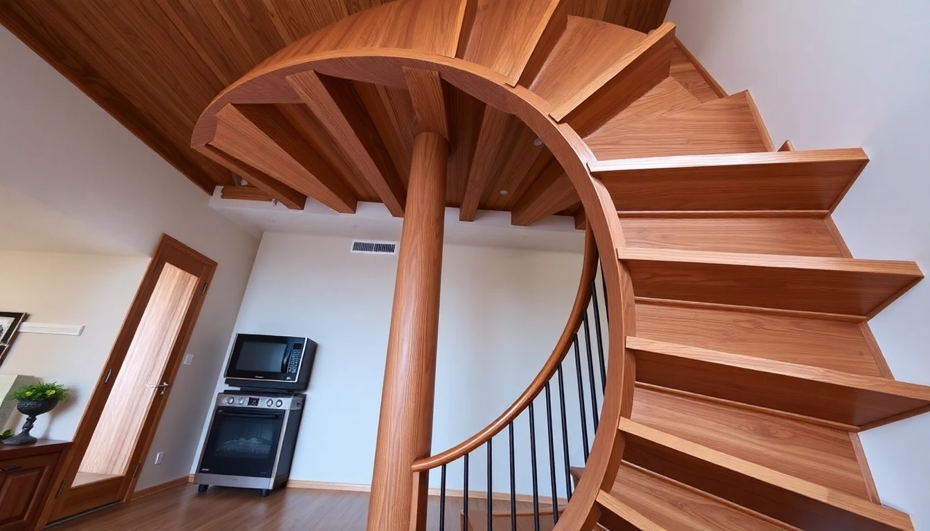 Cost OF Custom Wood Spiral Staircase – Residential