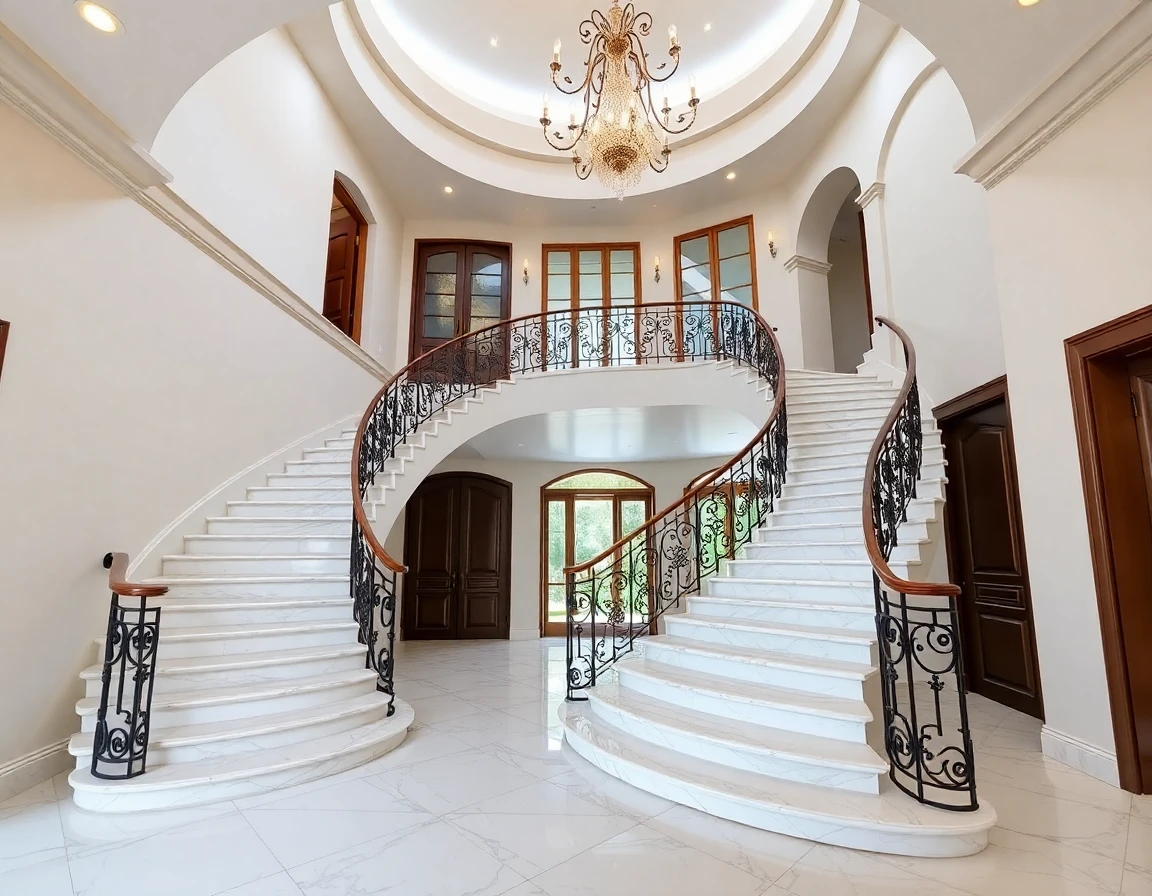 Curved & Helical Staircase – Residential
