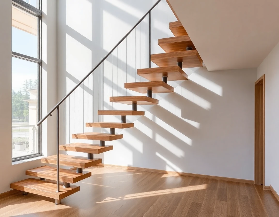 Custom Floating Stairs – Variant