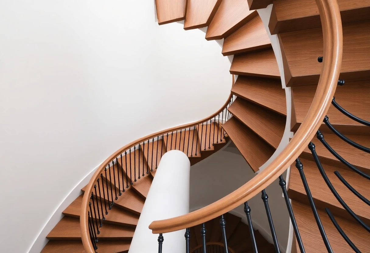 Custom Made Spiral Staircases – Detail