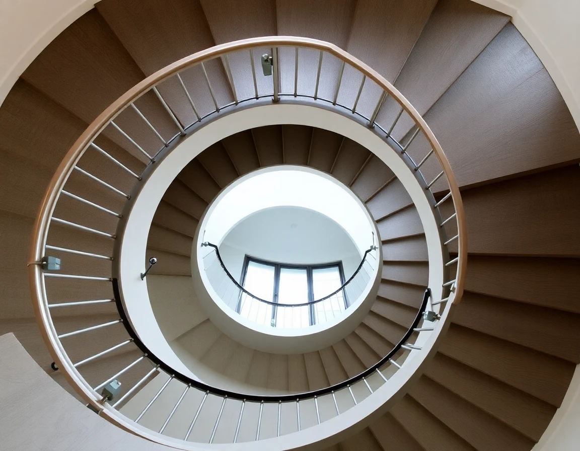Custom Made Spiral Staircases – Variant