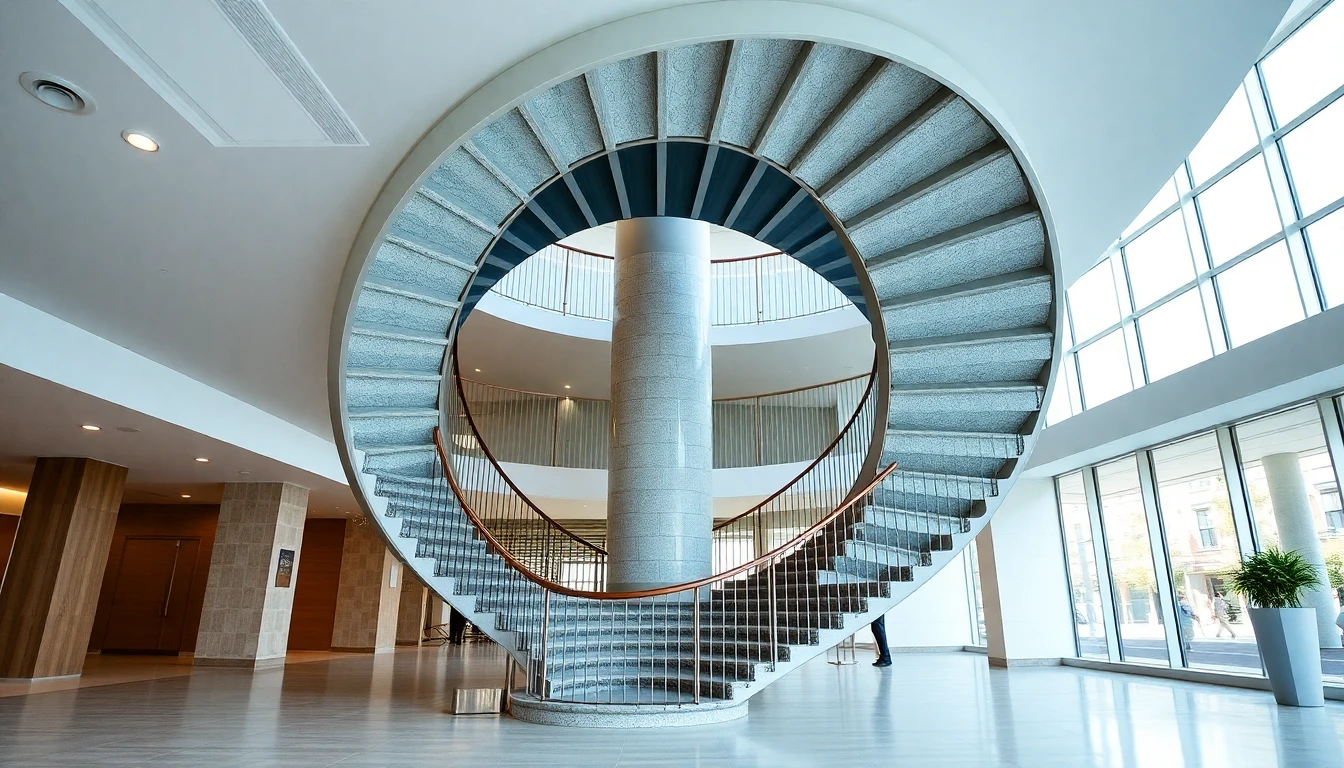 Custom Spiral Staircase 33306 – Commercial
