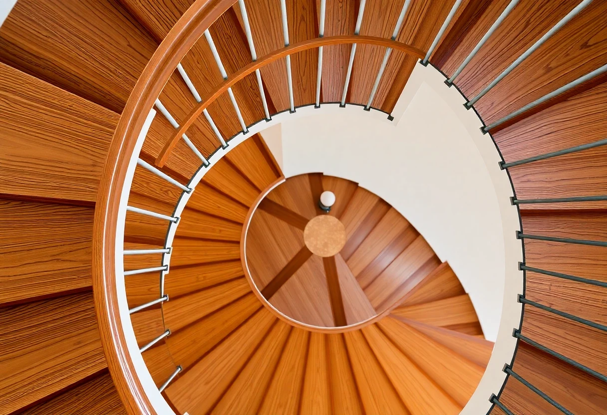 Custom Spiral Staircase Boston – Detail