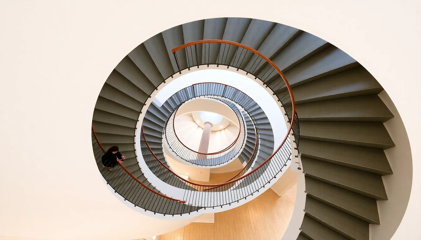 Custom Spiral Staircase Boston – Commercial
