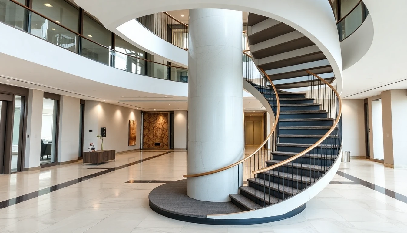 Custom Spiral Staircase Designs – Commercial