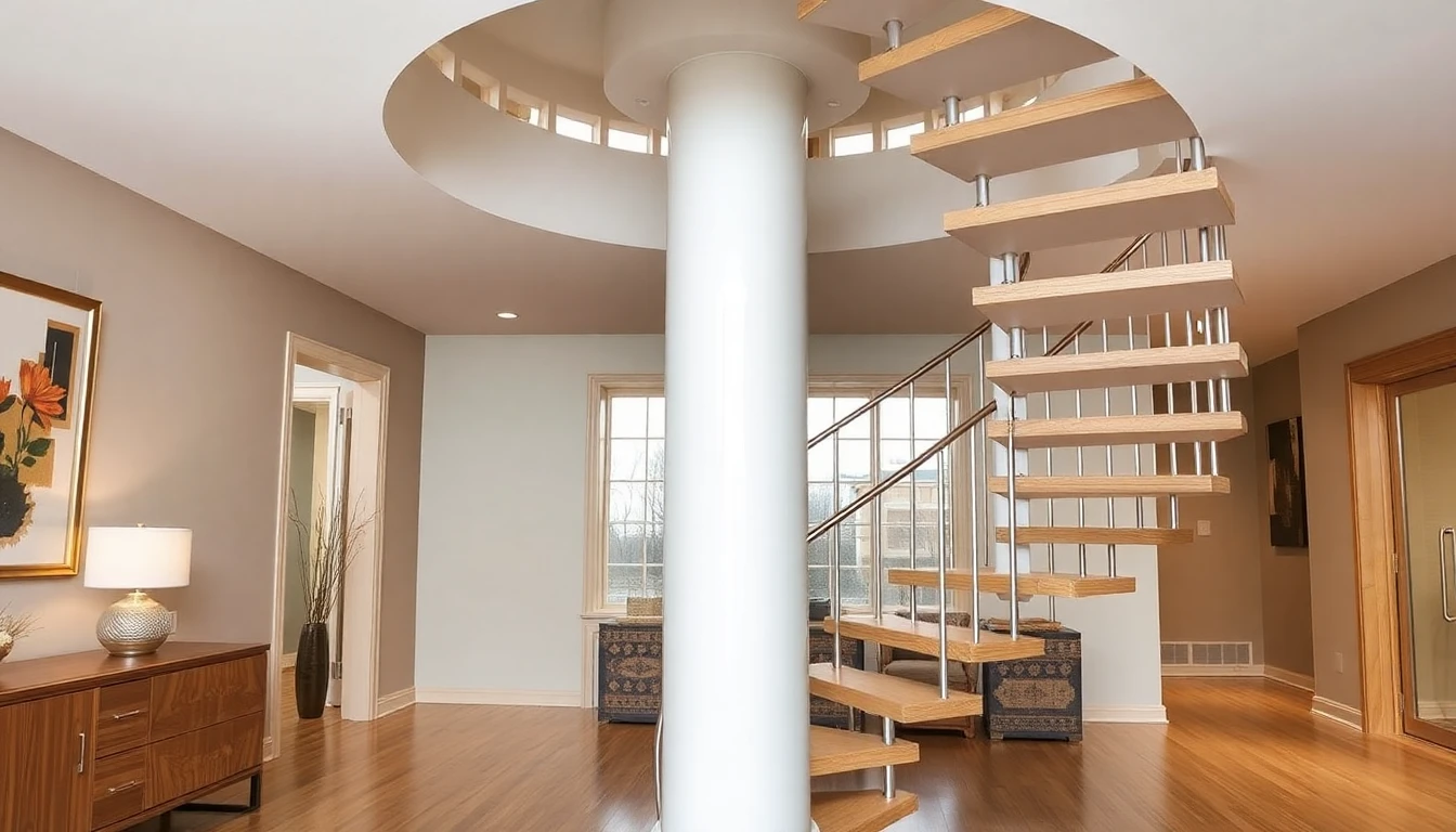 Custom Spiral Staircase Designs – Residential