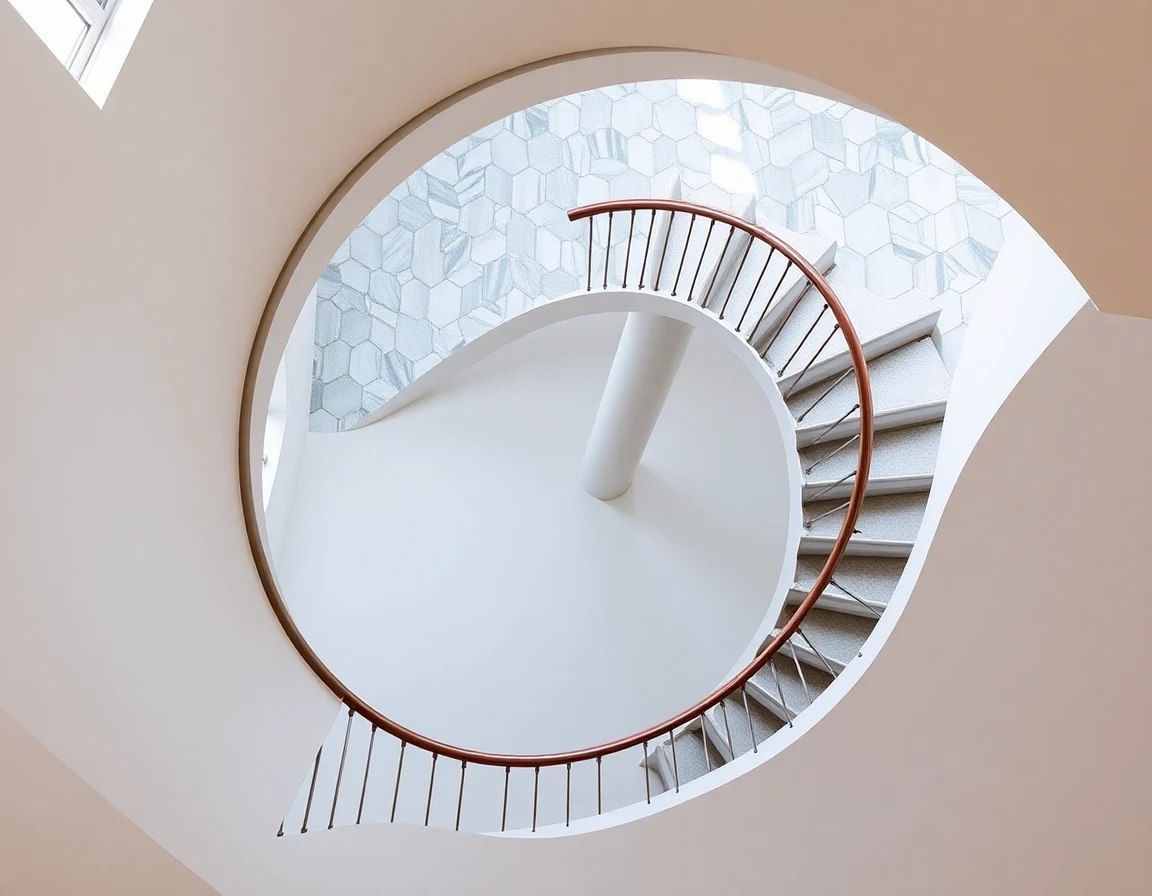 Custom Spiral Staircase Designs – Variant