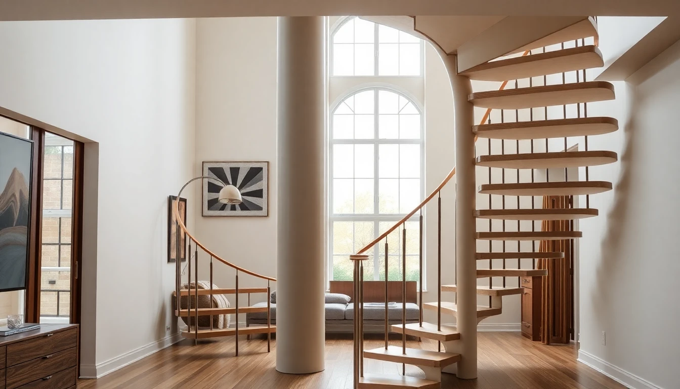 Custom Spiral Staircase FOR Sale – Residential