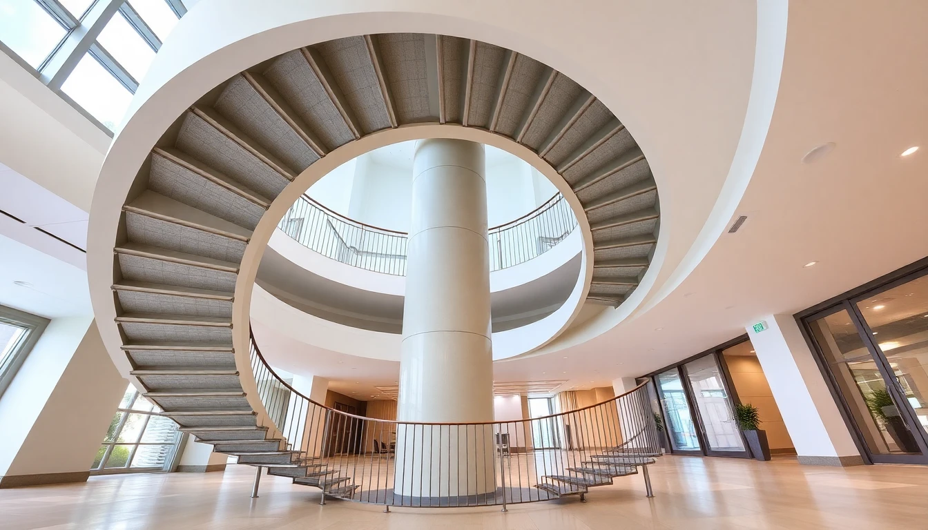 Custom Spiral Staircase Fort Lauderdale – Commercial