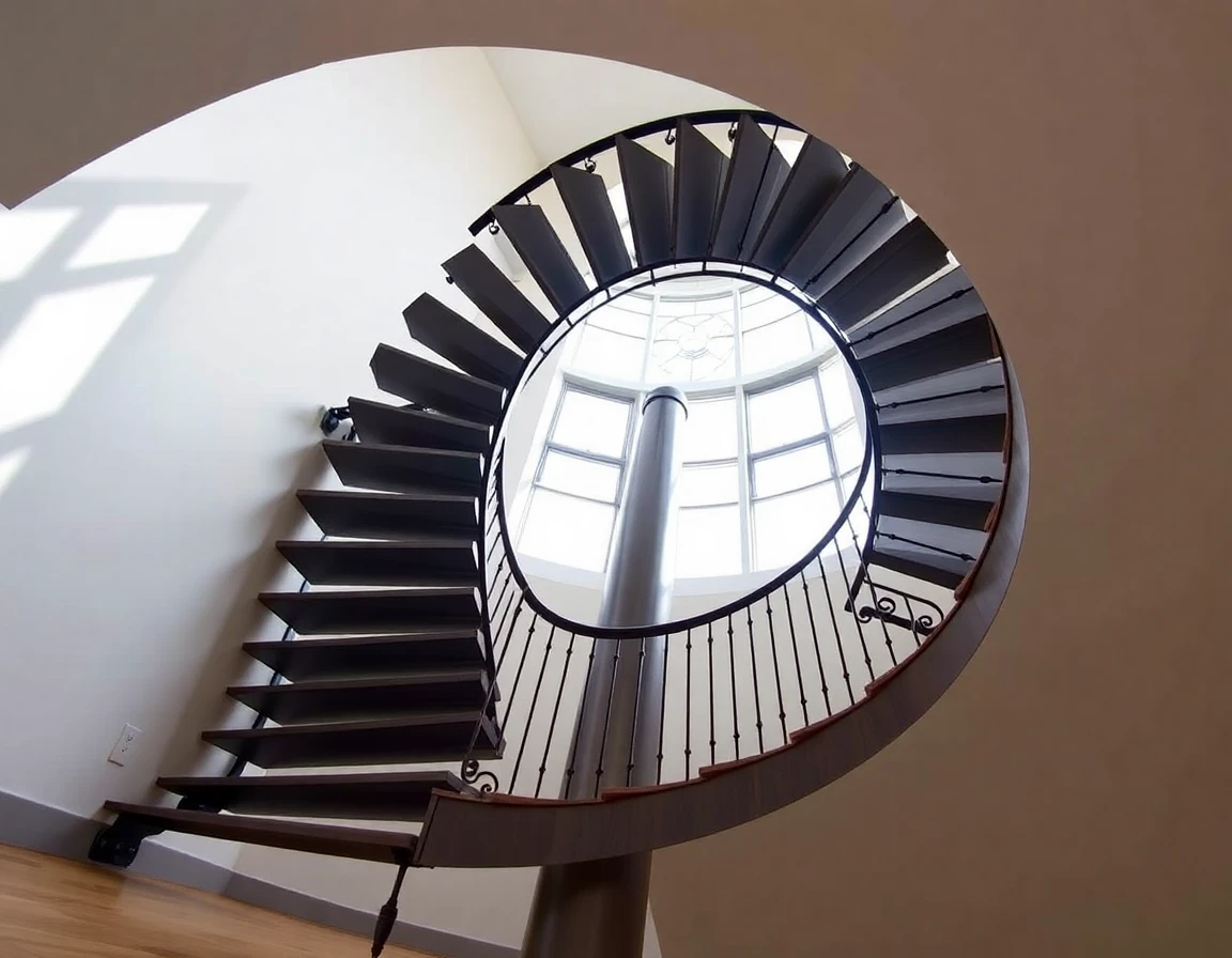 Custom Spiral Staircase Kits – Variant