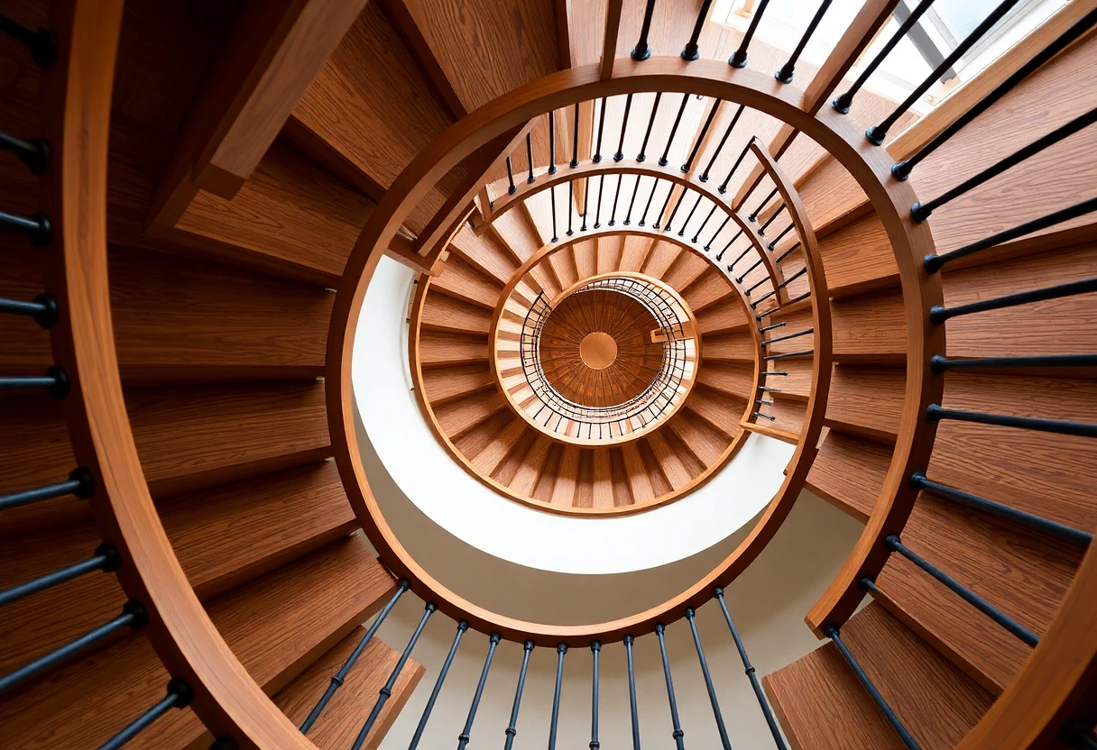 Custom Spiral Staircase Specialist – Detail