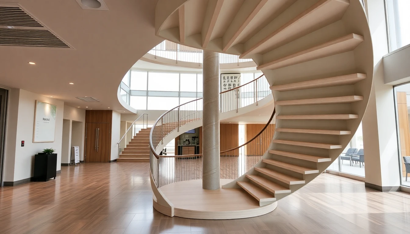 Custom Spiral Staircase Specialist – Commercial