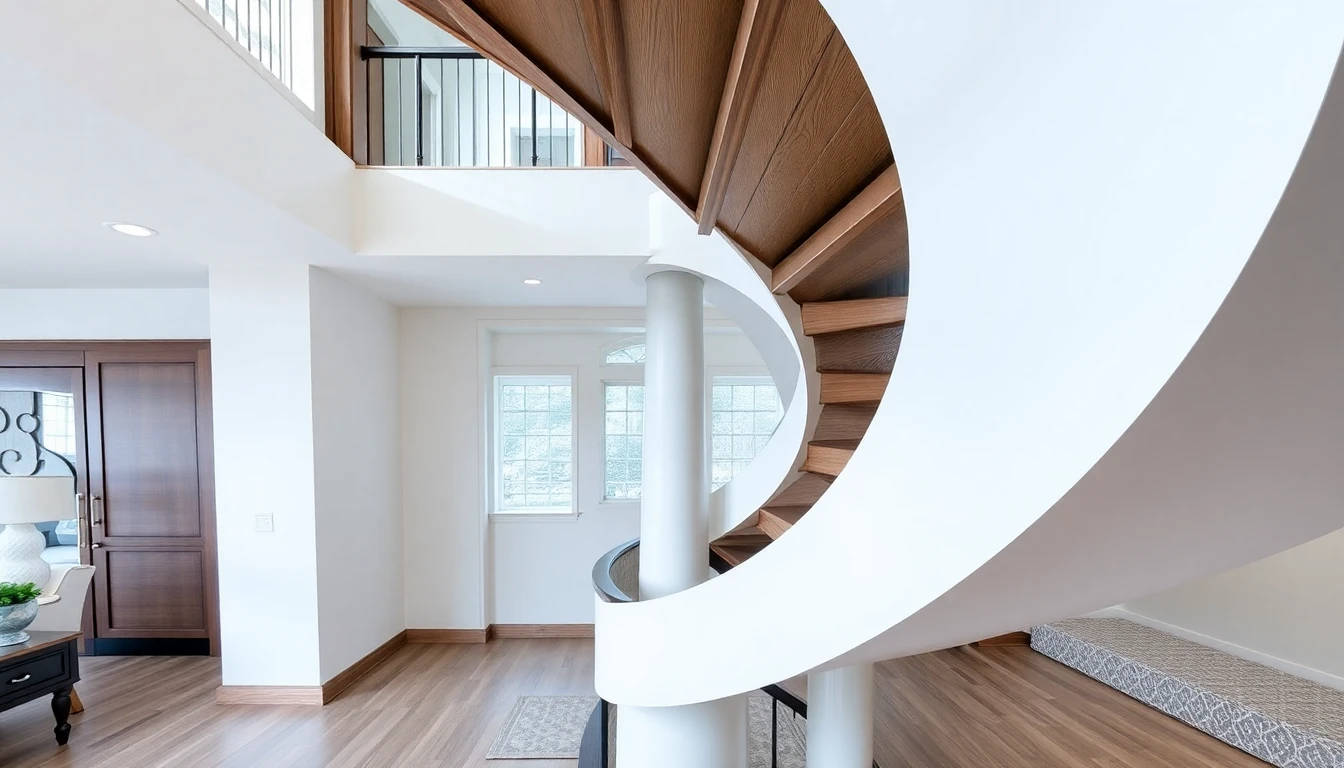 Custom Spiral Staircase Treads – Residential