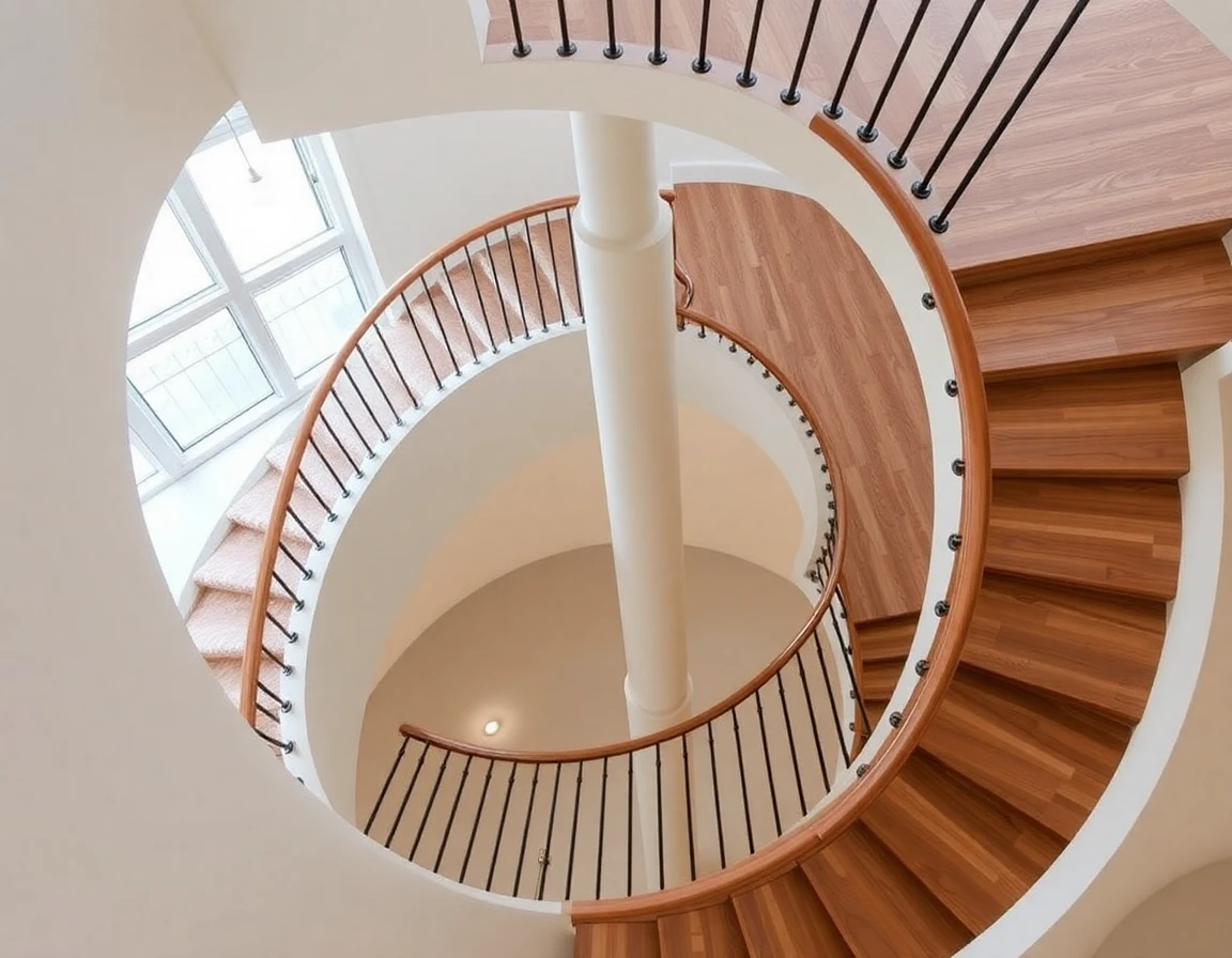 Custom Spiral Staircase – Variant