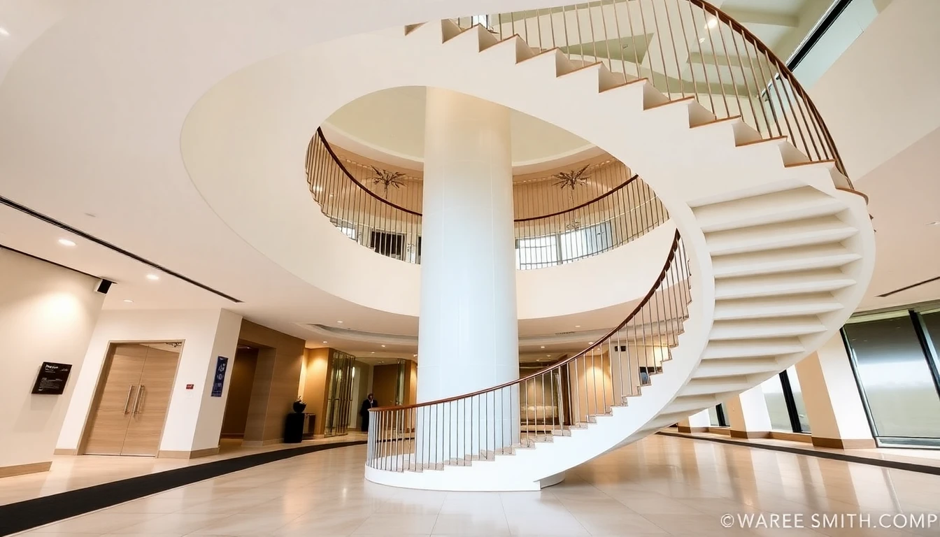 Custom Spiral Staircases BY Zane Smith – Commercial