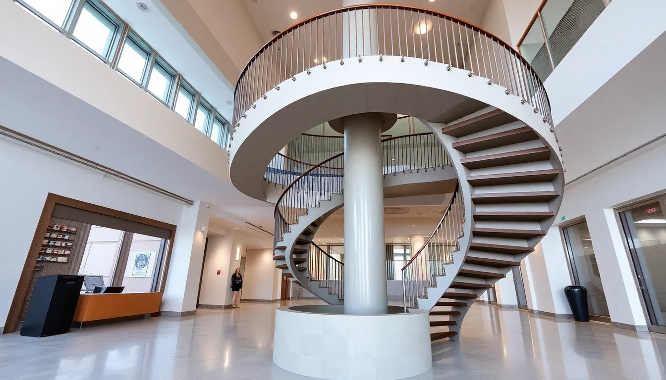 Custom Spiral Staircases – Commercial