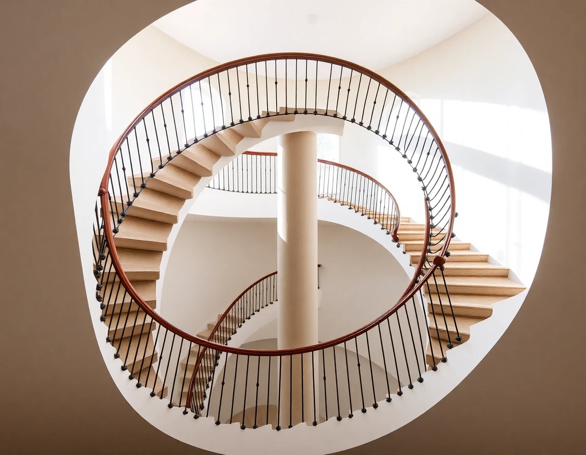 Custom Spiral Staircases – Variant
