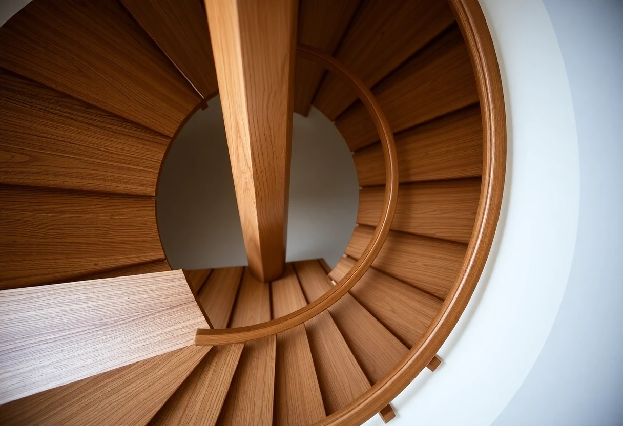 Custom Wooden Spiral Staircase Cost – Detail