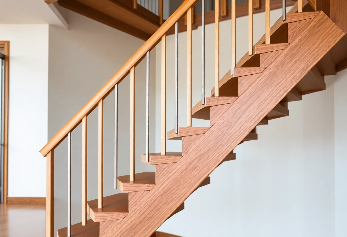 Double Stringer Floating Stairs – Detail