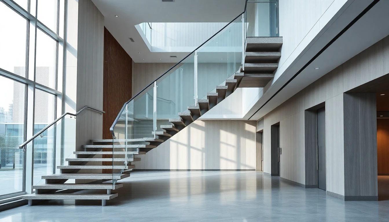 Floating Stairs Design – Commercial