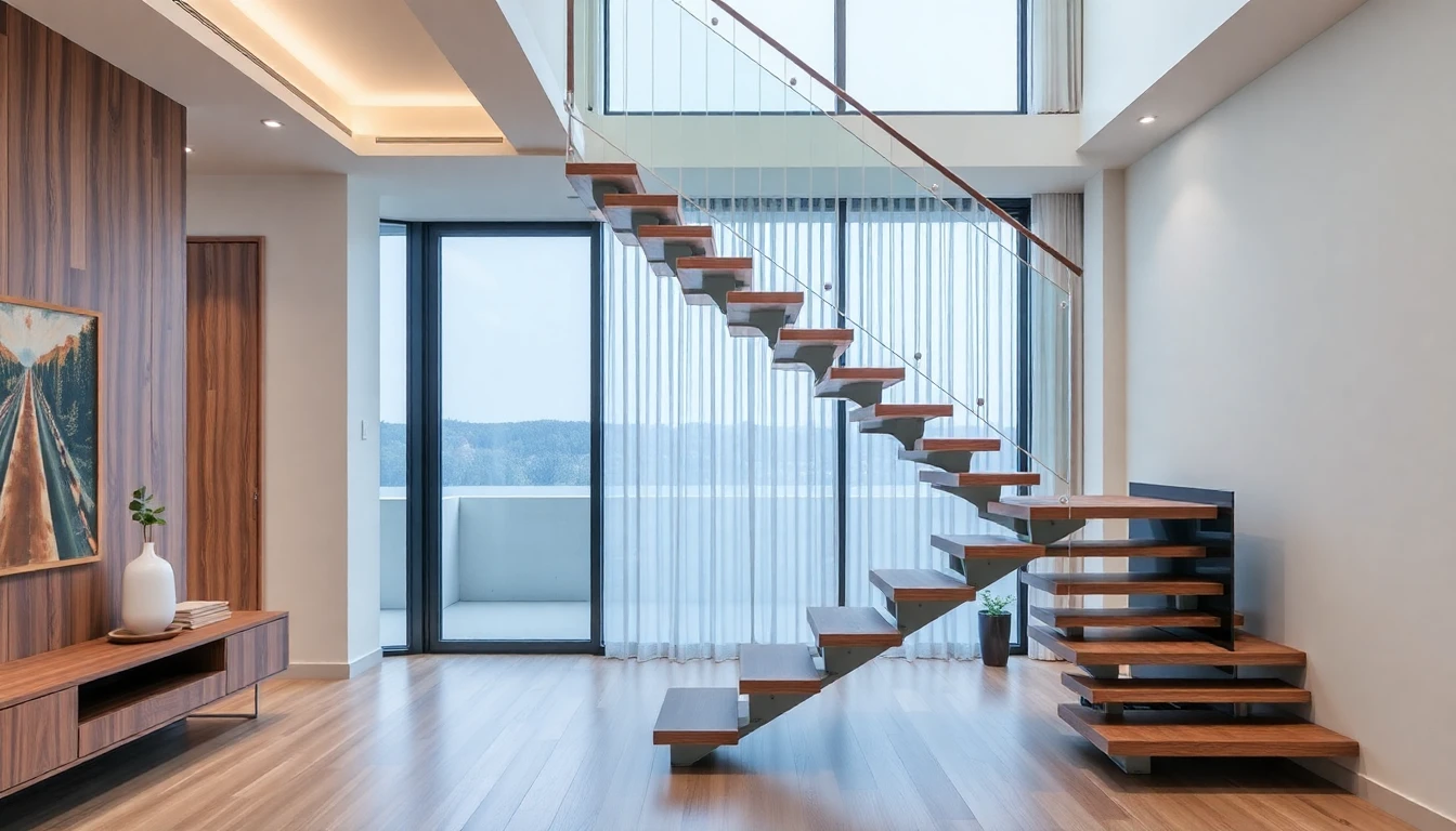 Floating Stairs FOR Commercial Spaces – Residential