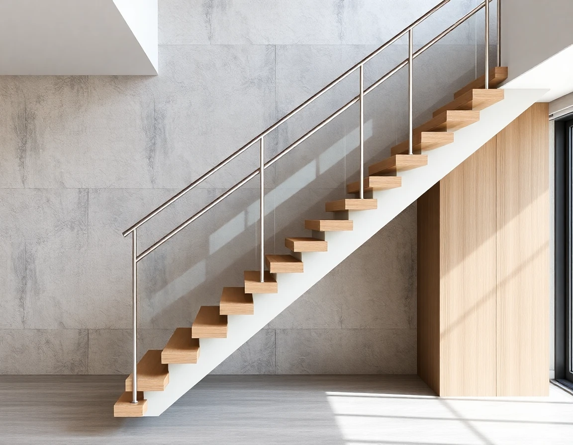 Floating Stairs FOR Commercial Spaces – Variant