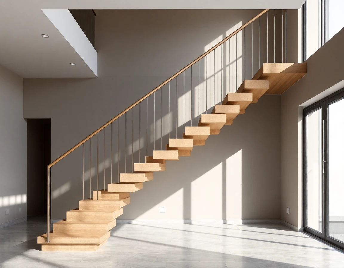 Floating Stairs FOR Luxury Homes – Variant