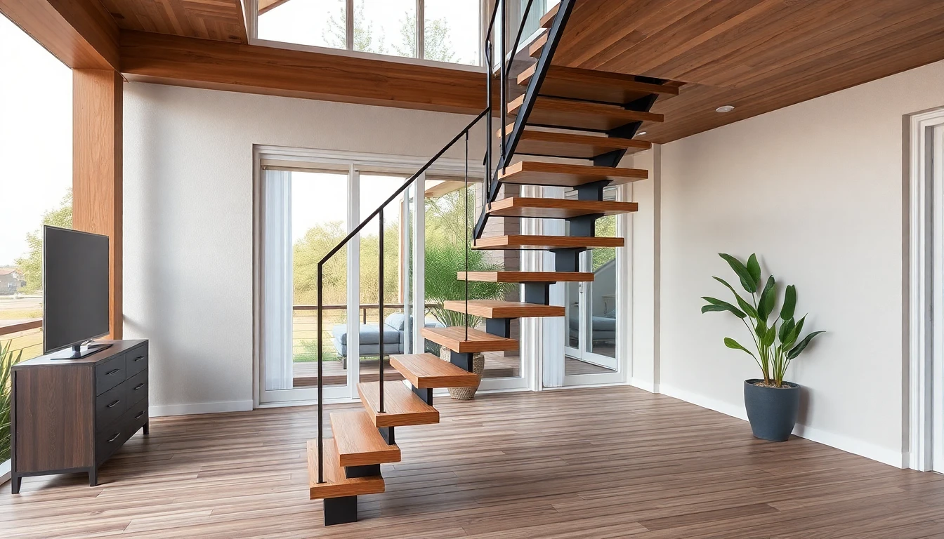 Floating Stairs Outdoor – Residential