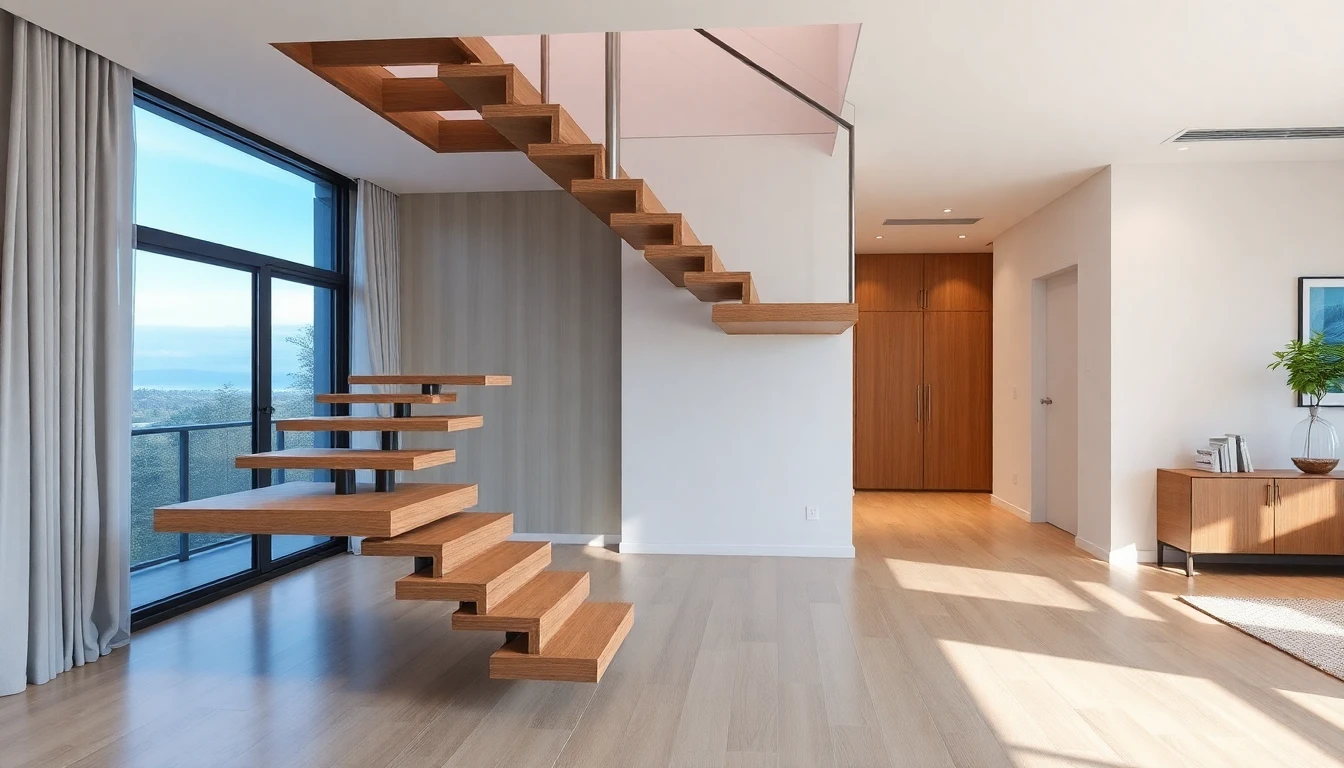Free Floating Stairs – Residential