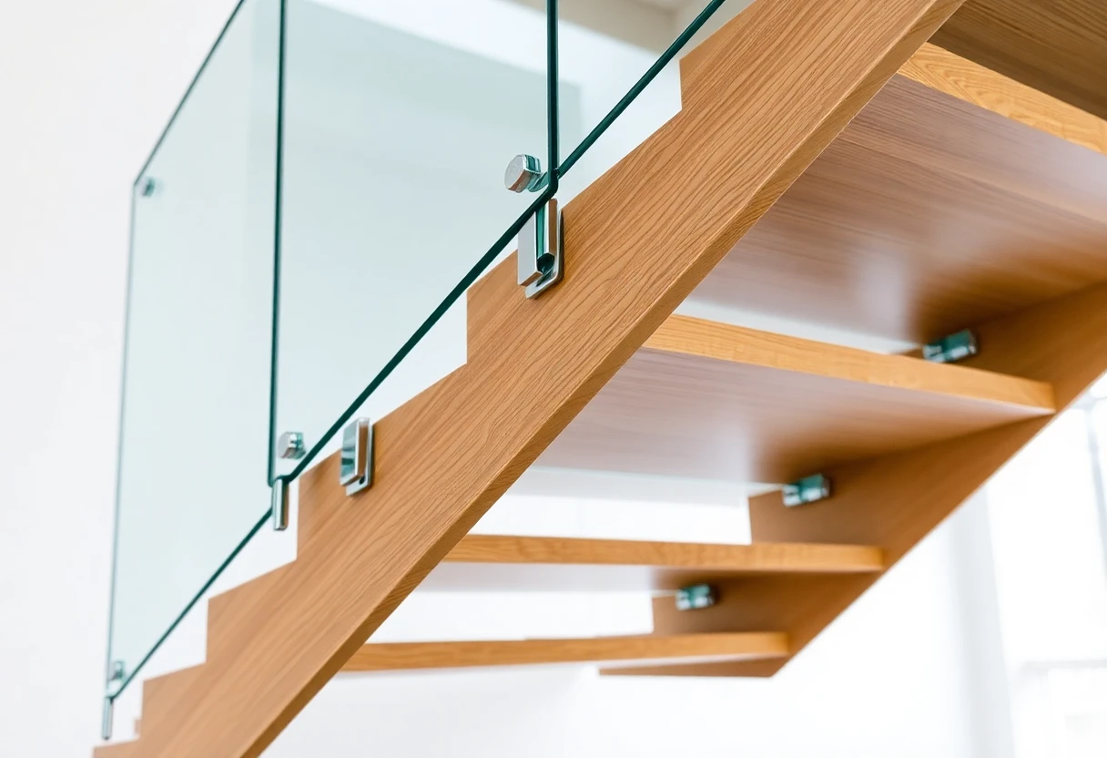 Glass Floating Stairs – Detail