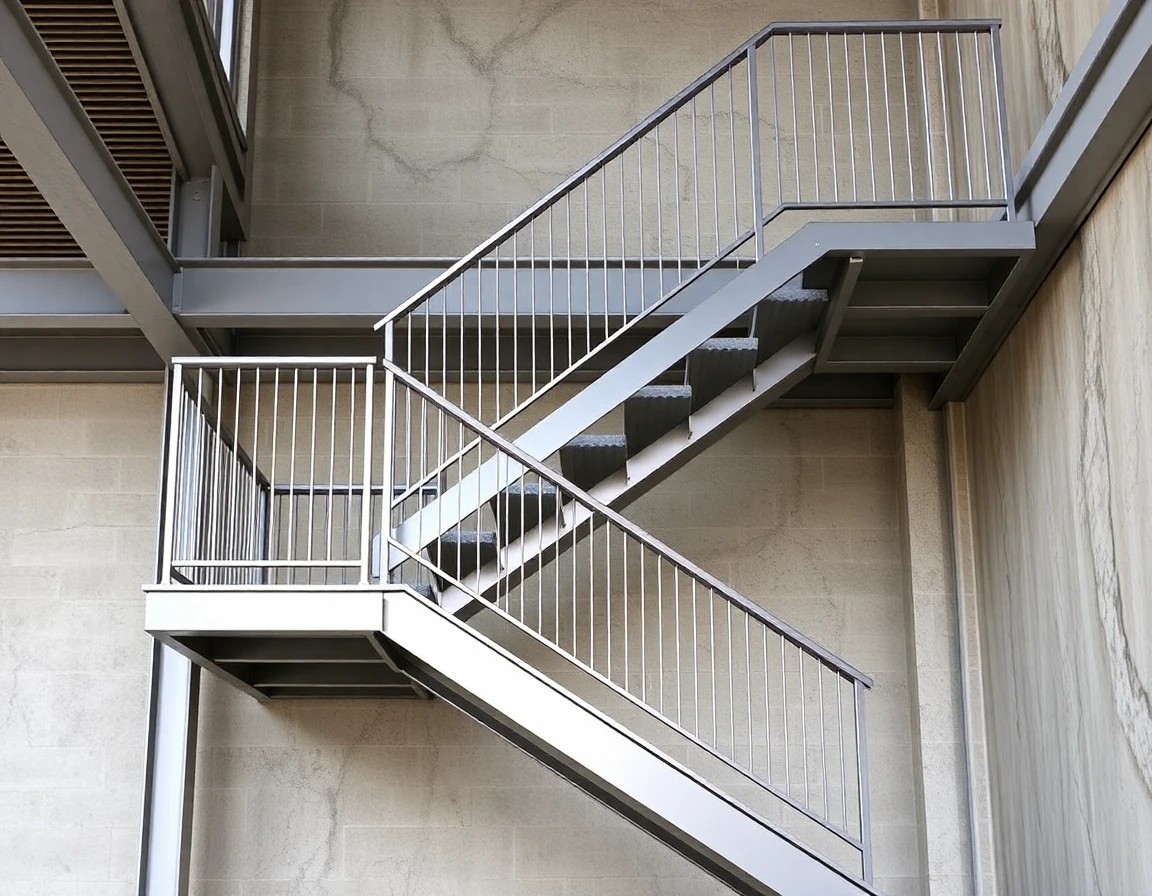 Metal Floating Stairs – Variant