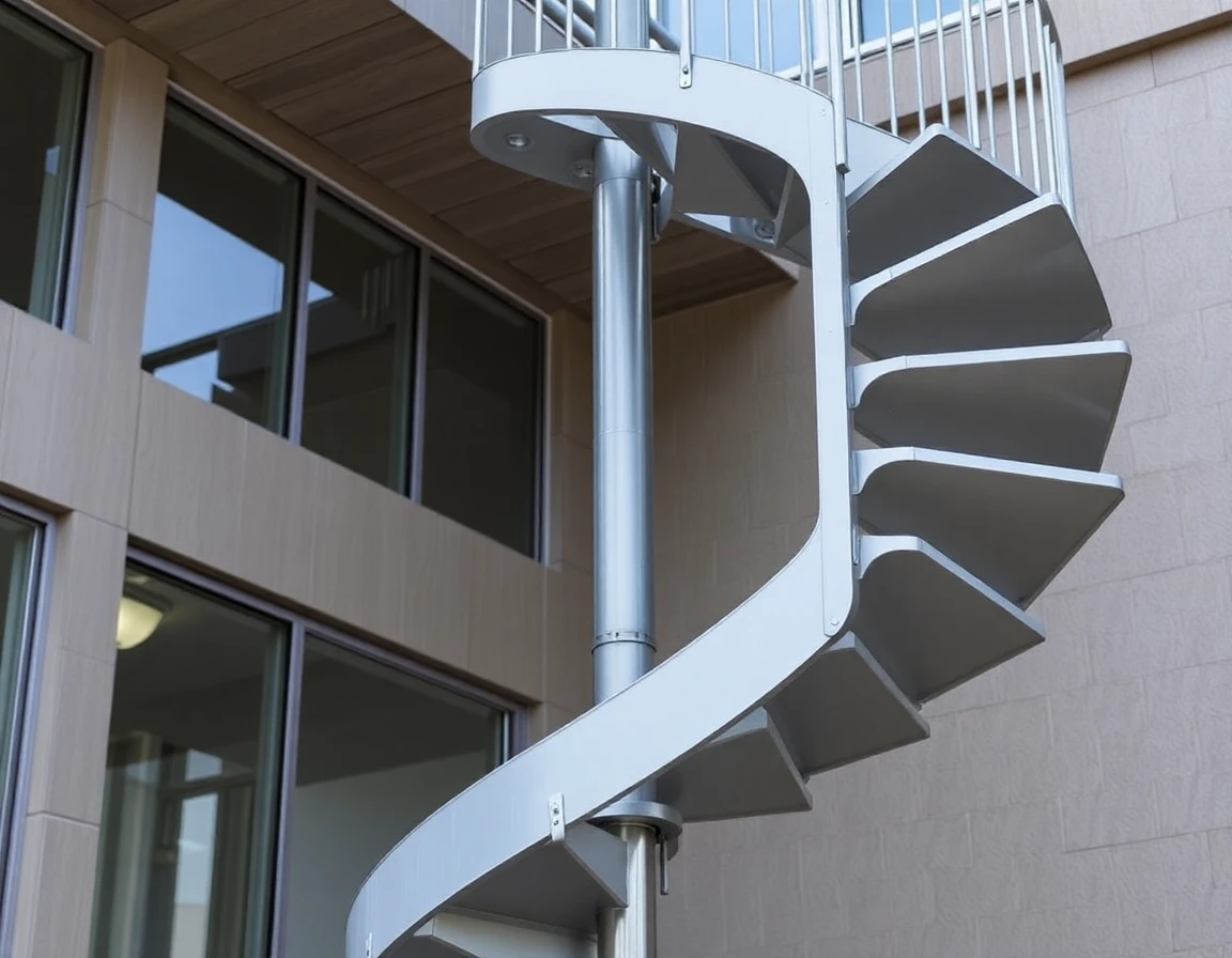 Metal Spiral Staircase Outdoor – Variant