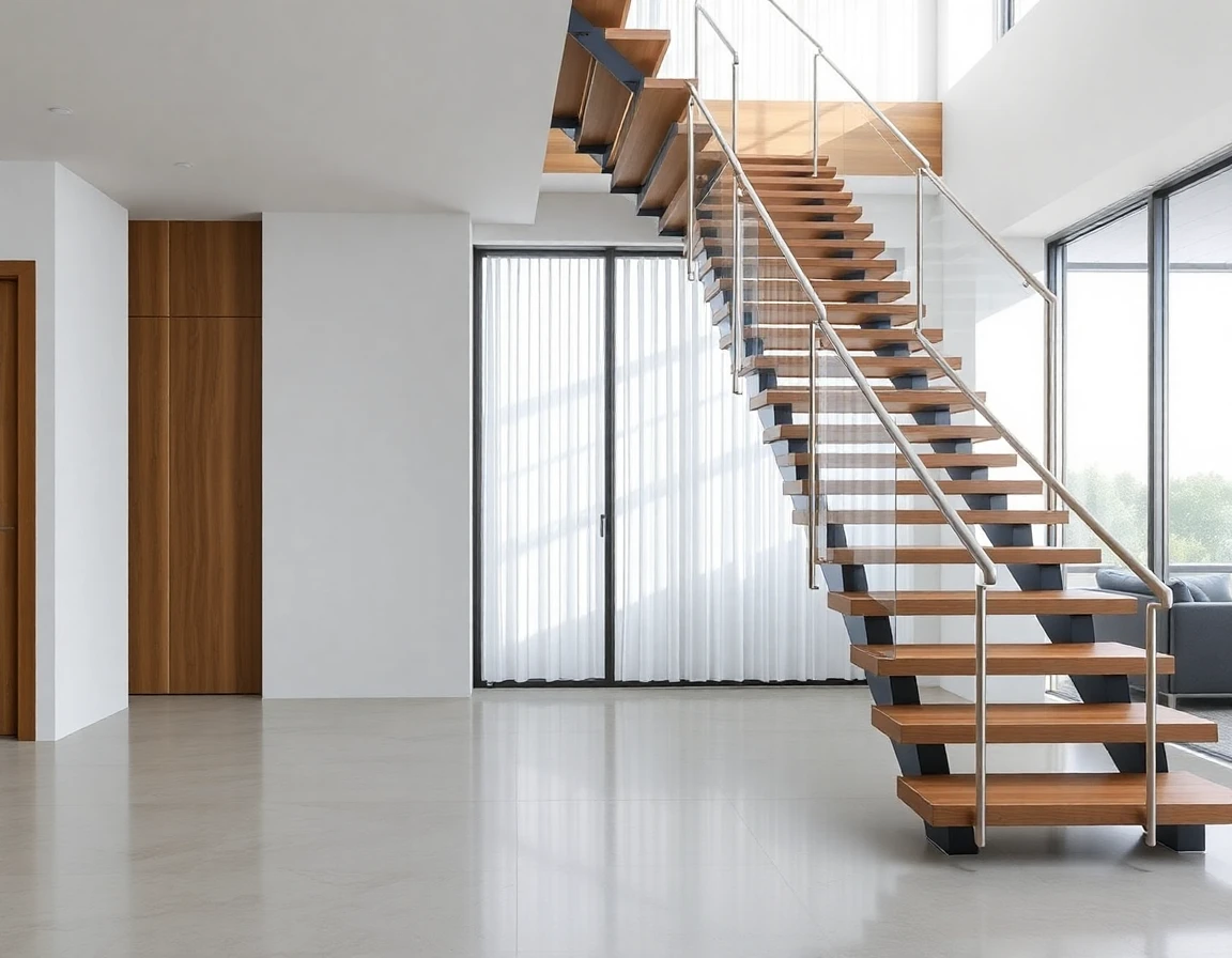 Modern Floating Stairs – Variant
