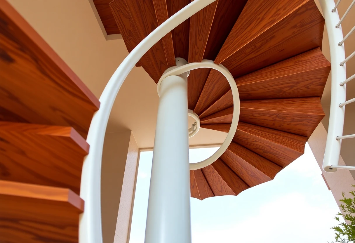 Outdoor Spiral Staircase Dimensions – Detail