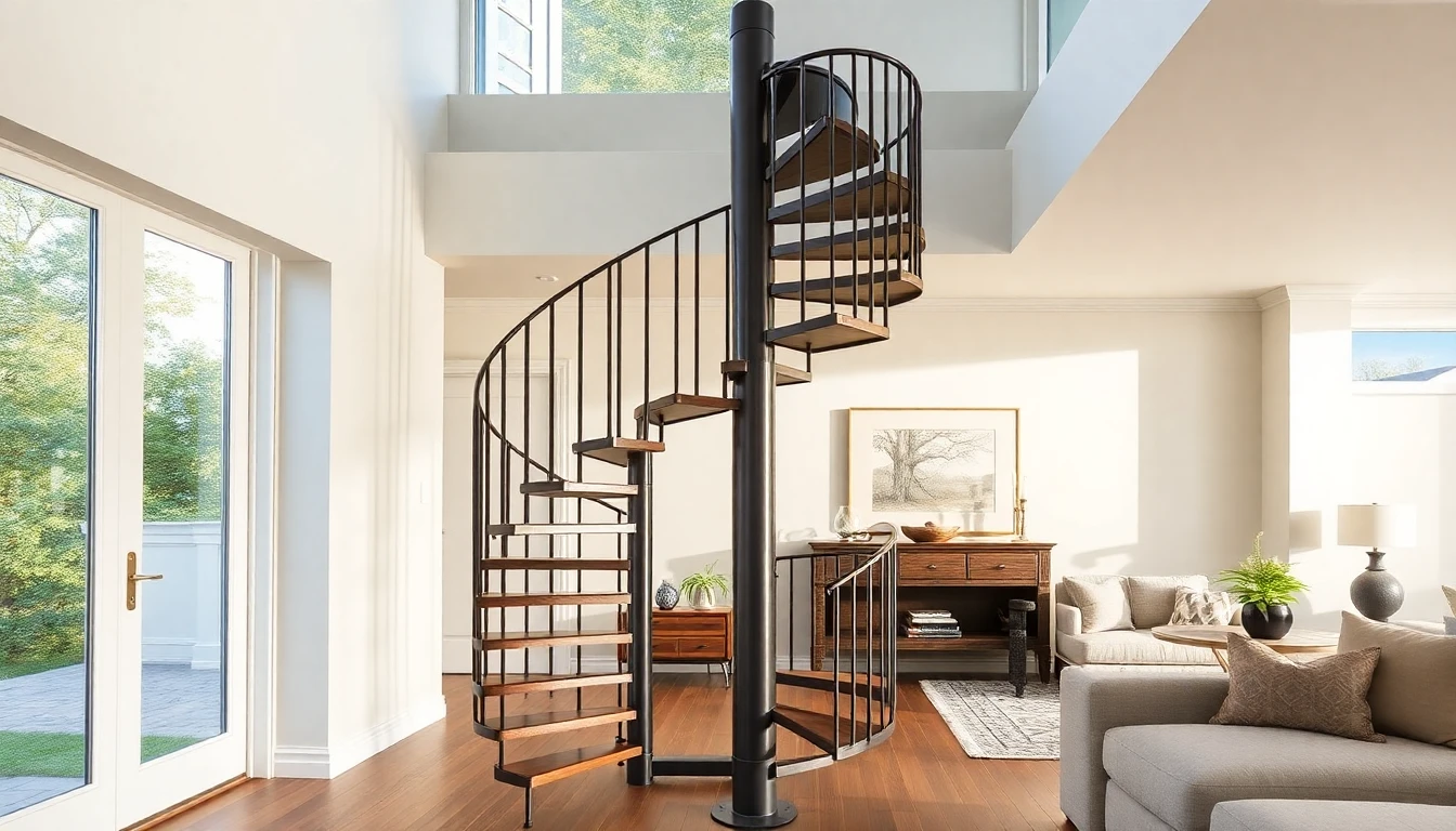 Outdoor Spiral Staircase FOR Sale – Residential