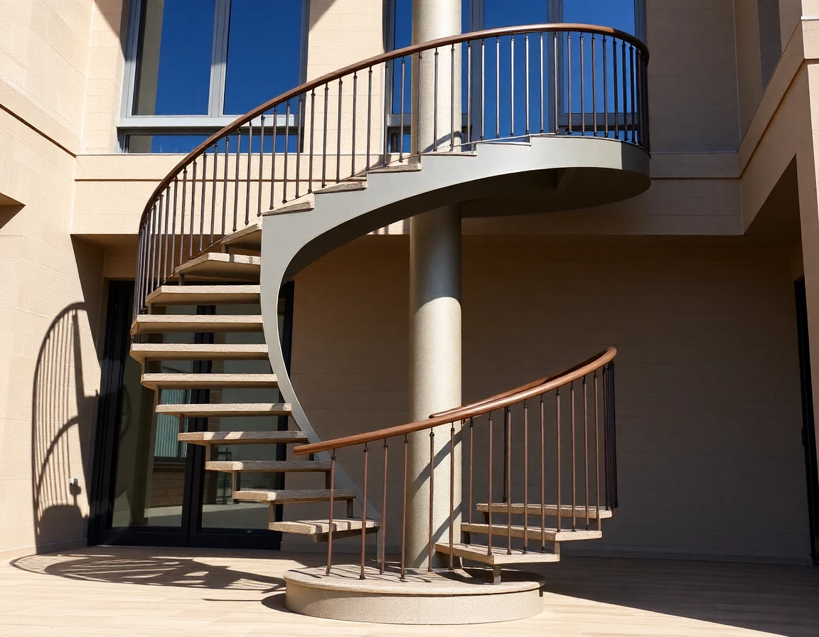 Outdoor Spiral Staircase FOR Sale – Variant