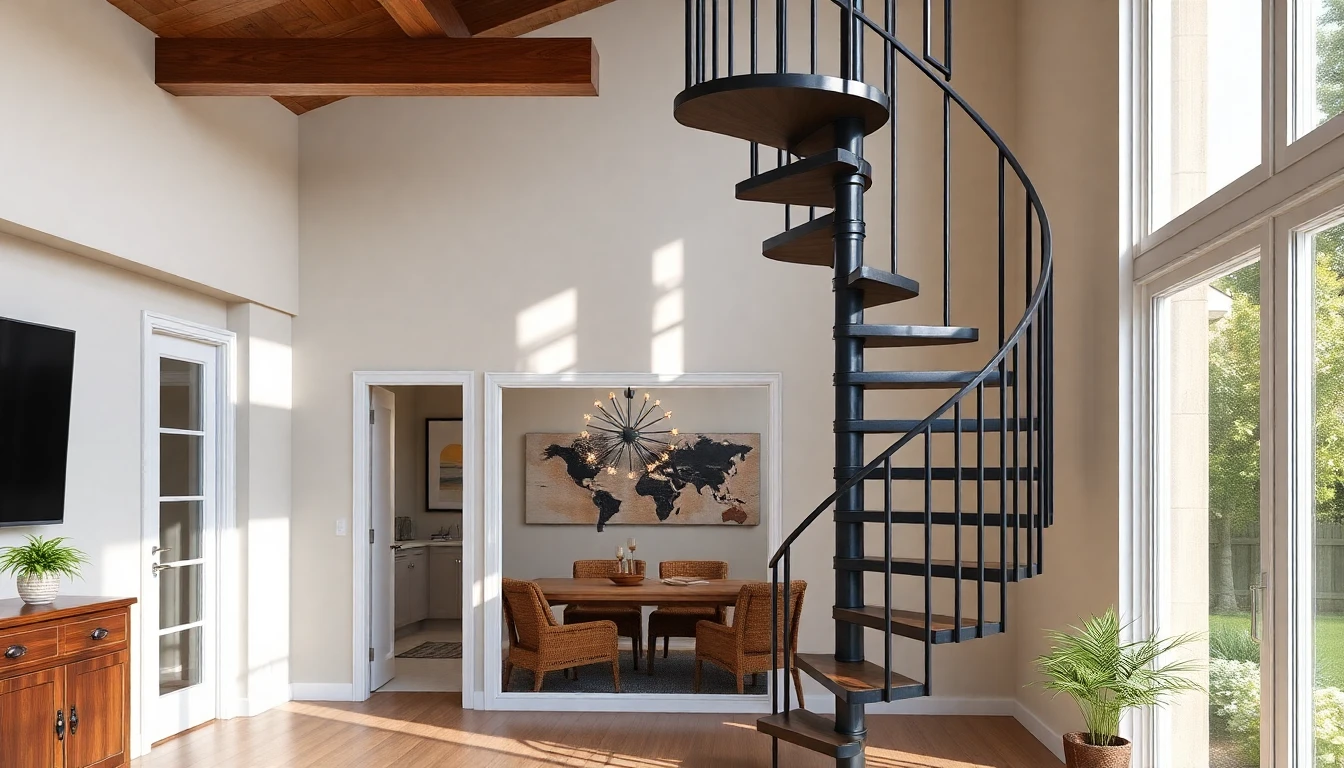 Outdoor Spiral Staircase KIT – Residential