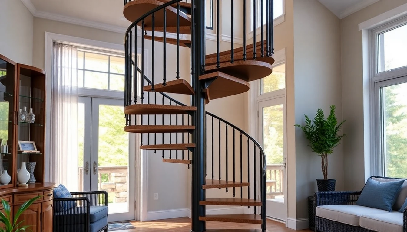 Outdoor Spiral Staircase Kits – Residential
