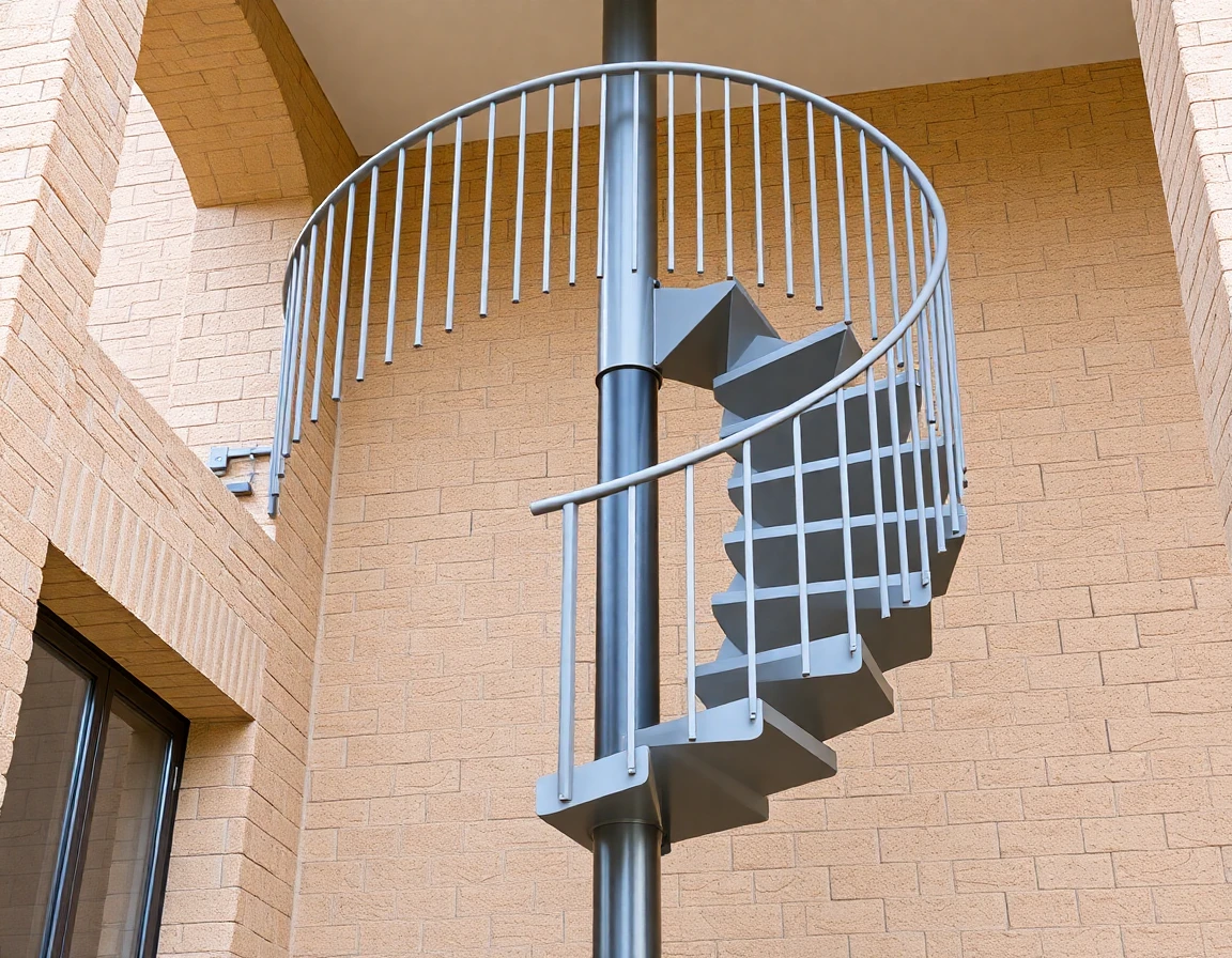 Outdoor Spiral Staircase Kits – Variant