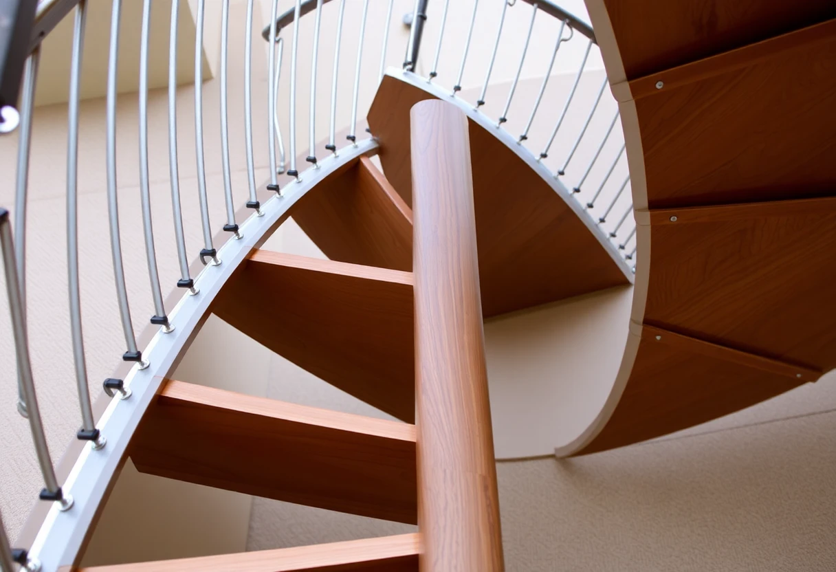 Outdoor Spiral Staircase Prices – Detail