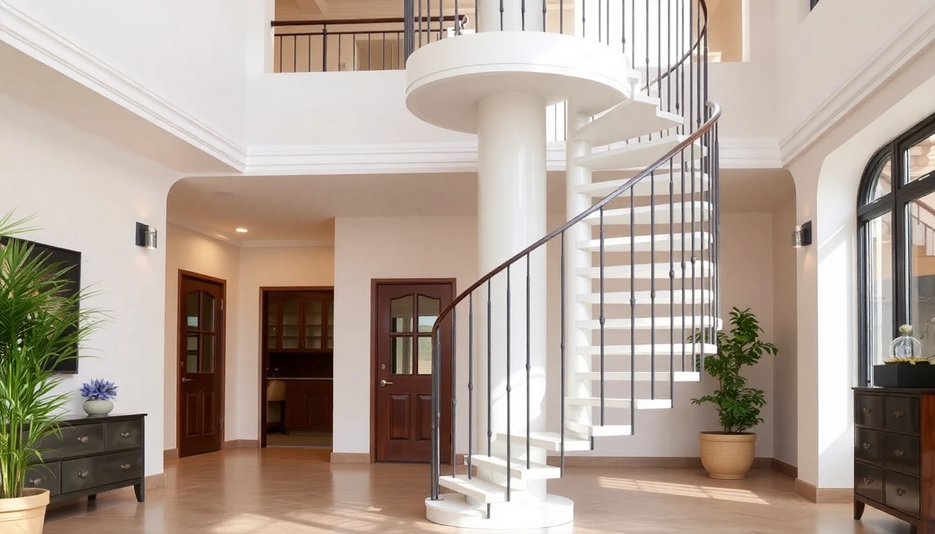 Outdoor Spiral Staircases – Residential