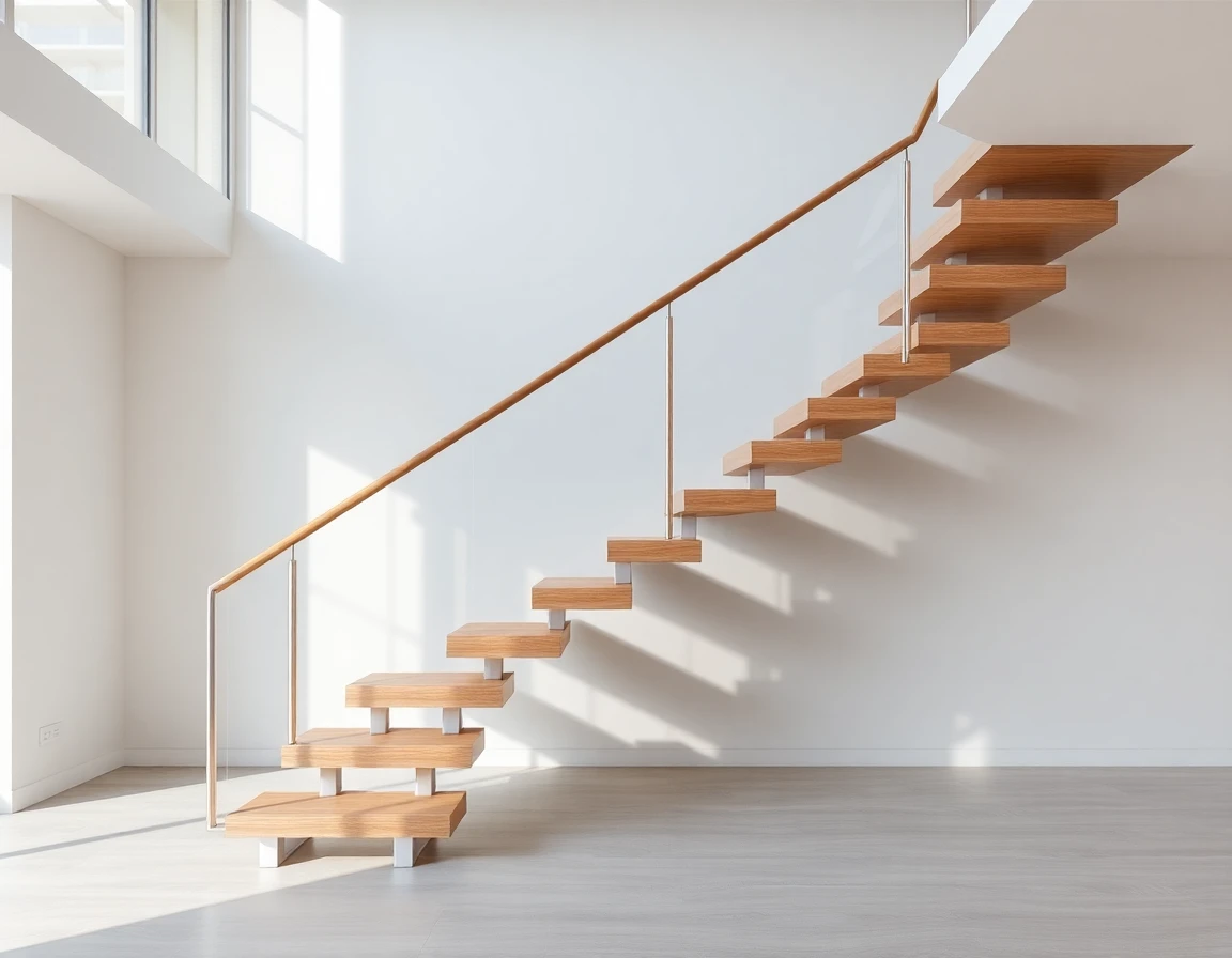 Prefab Floating Stairs – Variant