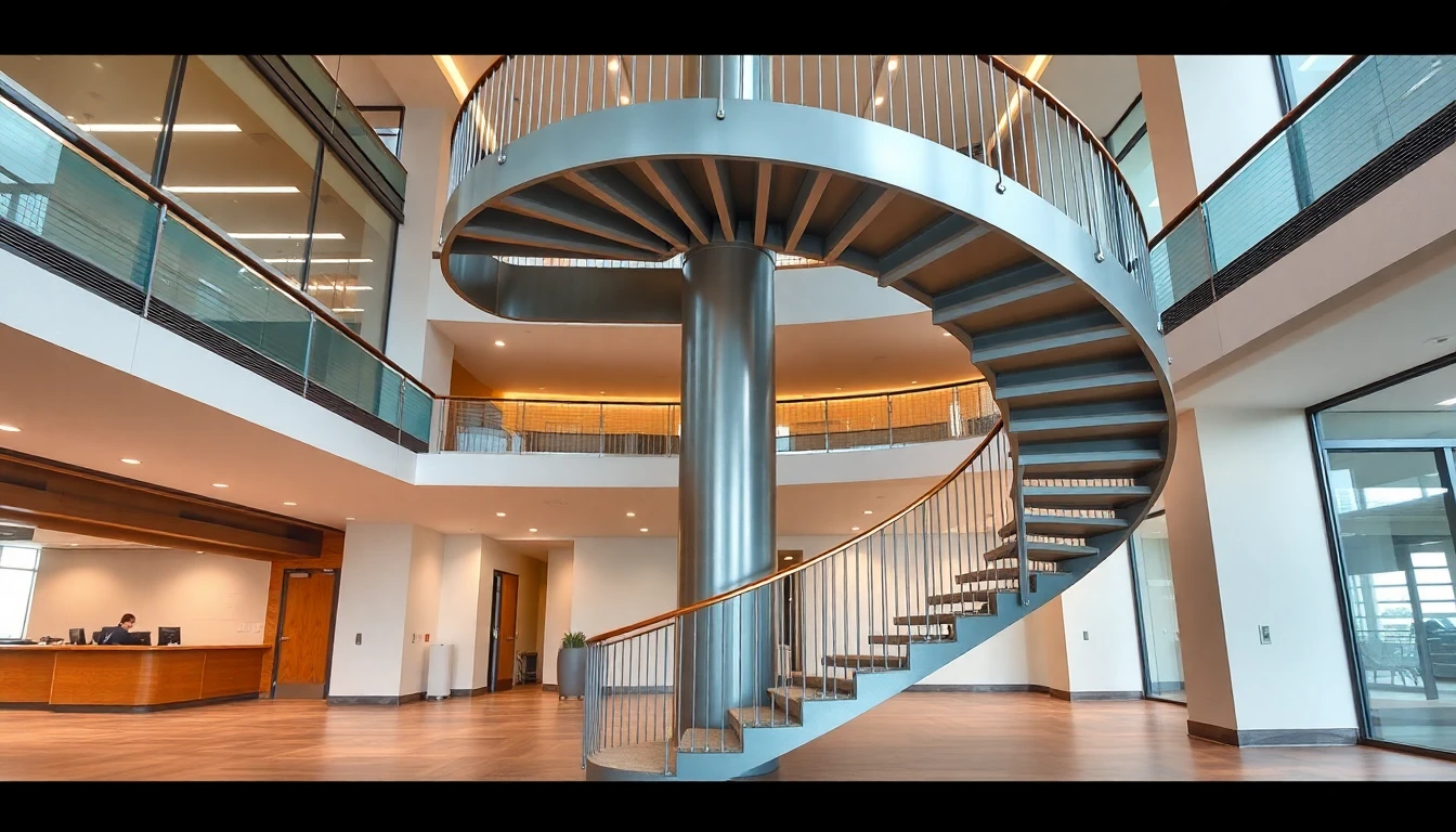 Semi Custom Spiral Staircase KIT – Commercial