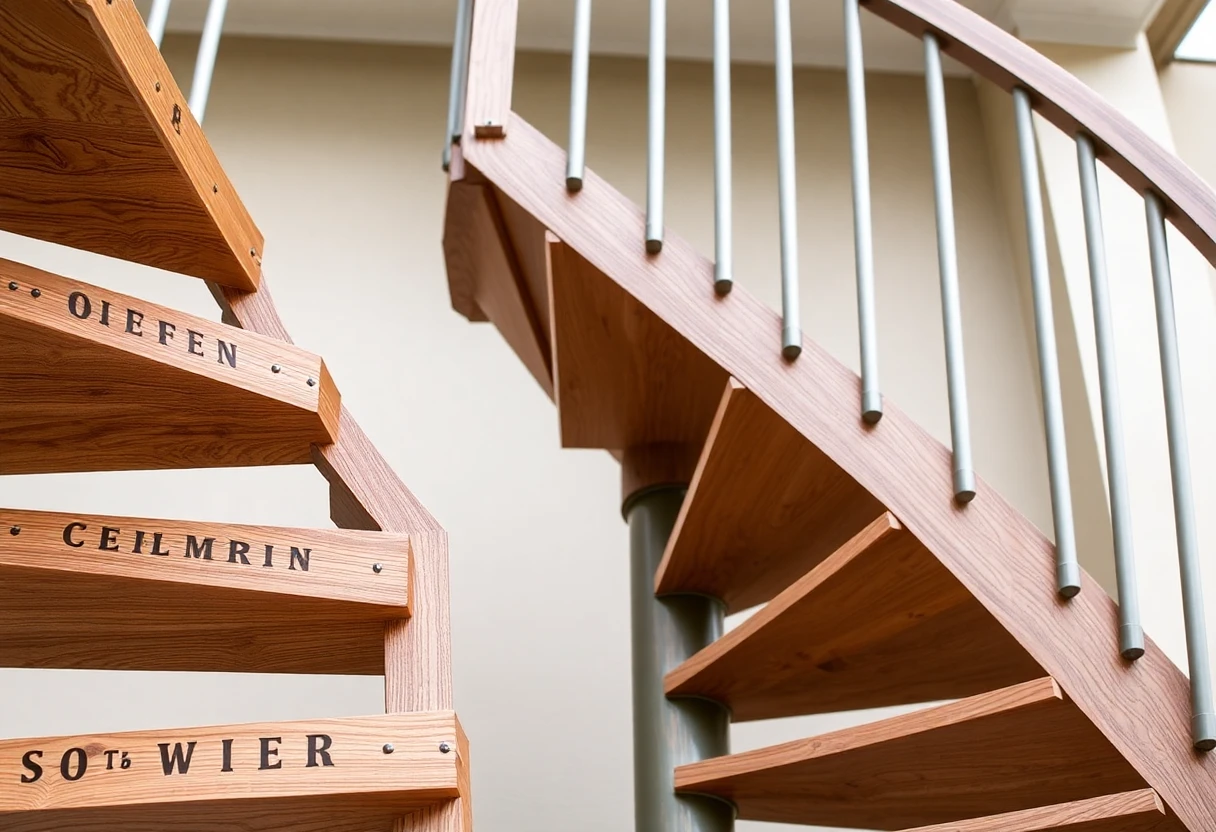 Spiral Outdoor Staircases – Detail